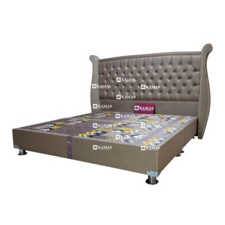 CAMA BOX AMERICANO KING CON CAJONES + CABECERA SERHORSE | Vitai.pe